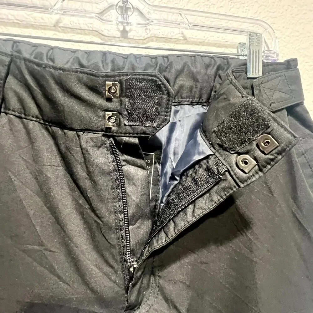 Arctix Insulated Snow Pants Men M Black Regular Fit Snowboarding Water Resistant - Picture 7 of 16